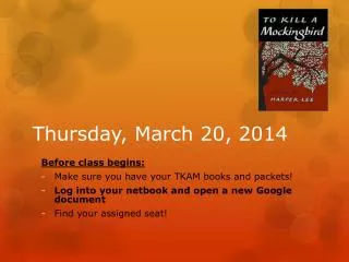 Thursday, March 20, 2014