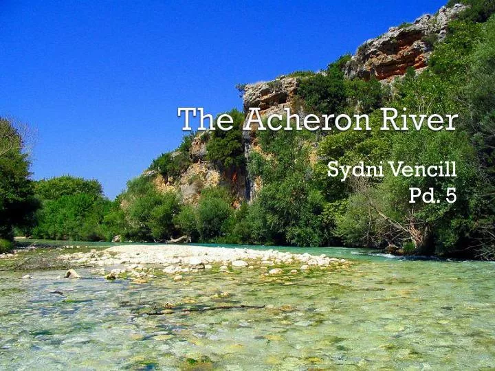the acheron river
