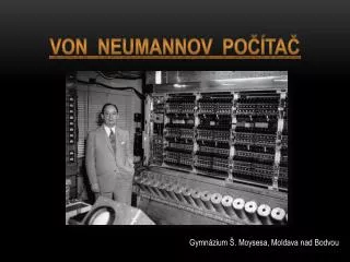 von neumannov po ta