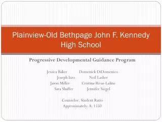 Plainview-Old Bethpage John F. Kennedy High School