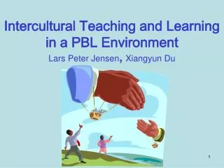 Intercultural Teaching and Learning in a PBL Environment Lars Peter Jensen , Xiangyun Du