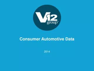 Consumer Automotive Data
