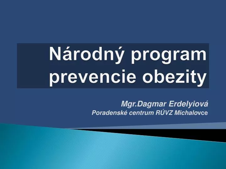 n rodn program prevencie obezity