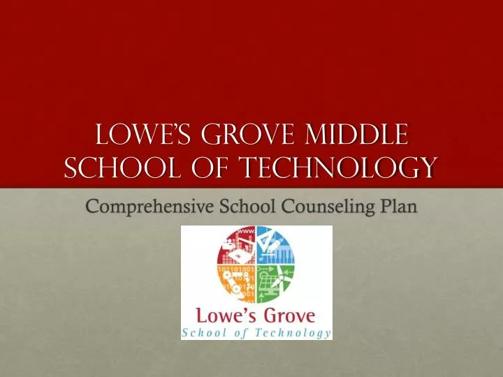 lowe s grove middle school of technology