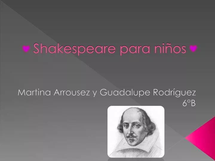 shakespeare para ni os