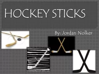 HOCKEY STICKS