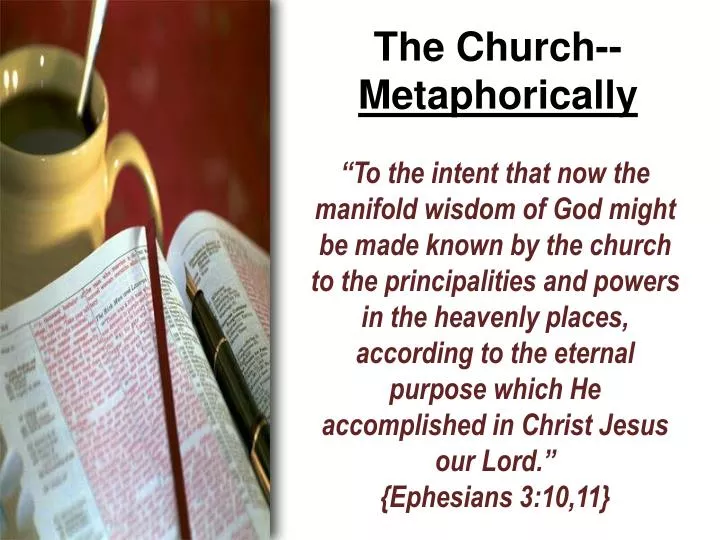 the church metaphorically
