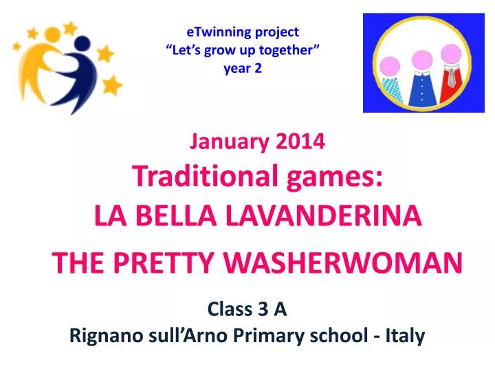 etwinning project let s grow up together year 2