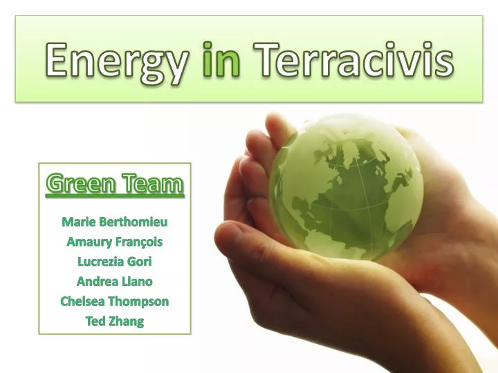 energy in terracivis