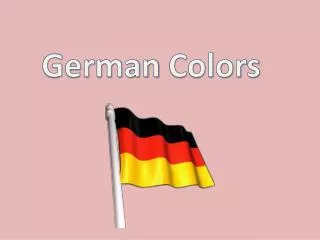 German Colors
