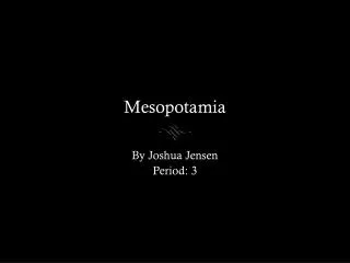 Mesopotamia