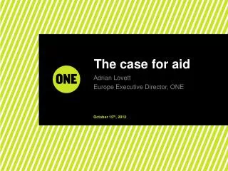 The case for aid