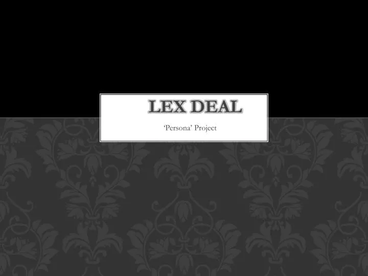 lex deal
