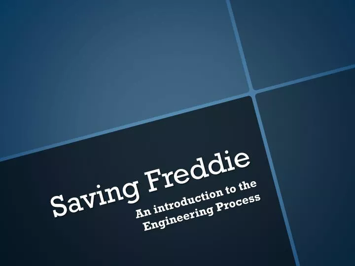 saving freddie