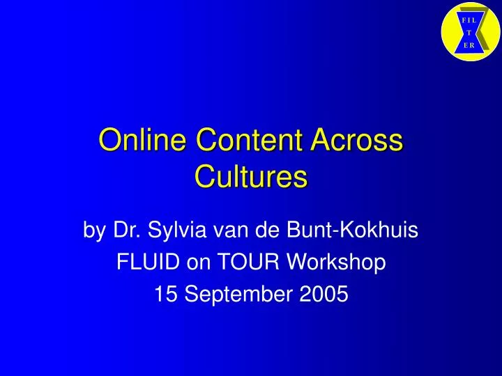 online content across cultures