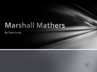 marshall mathers