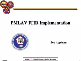 PMLAV IUID Implementation