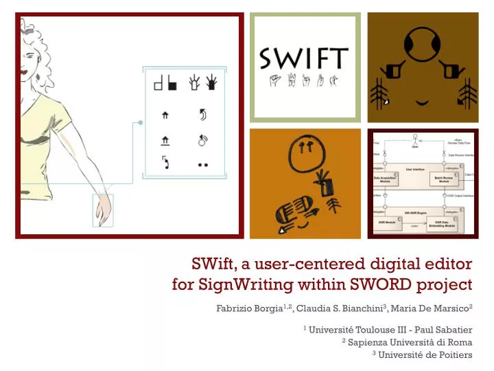 swift a user centered digital editor for signwriting within sword project