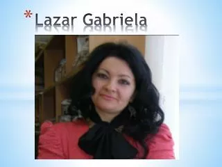 lazar gabriela