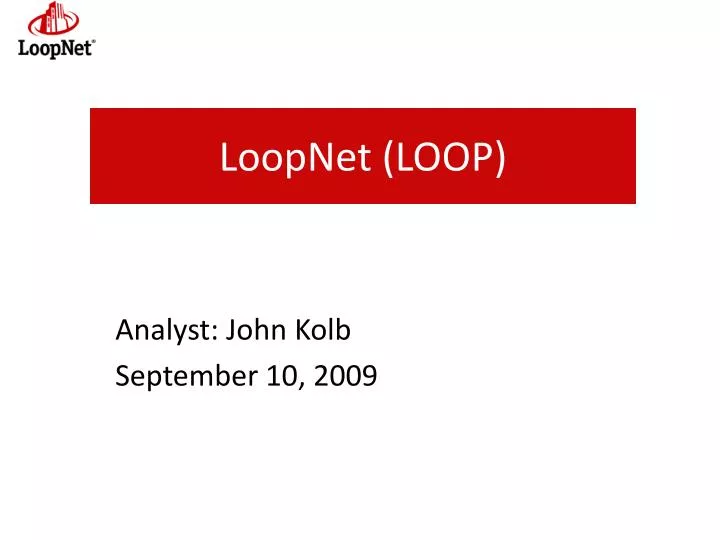 loopnet loop