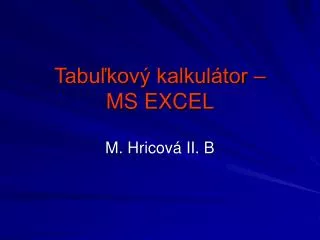 tabu kov kalkul tor ms excel