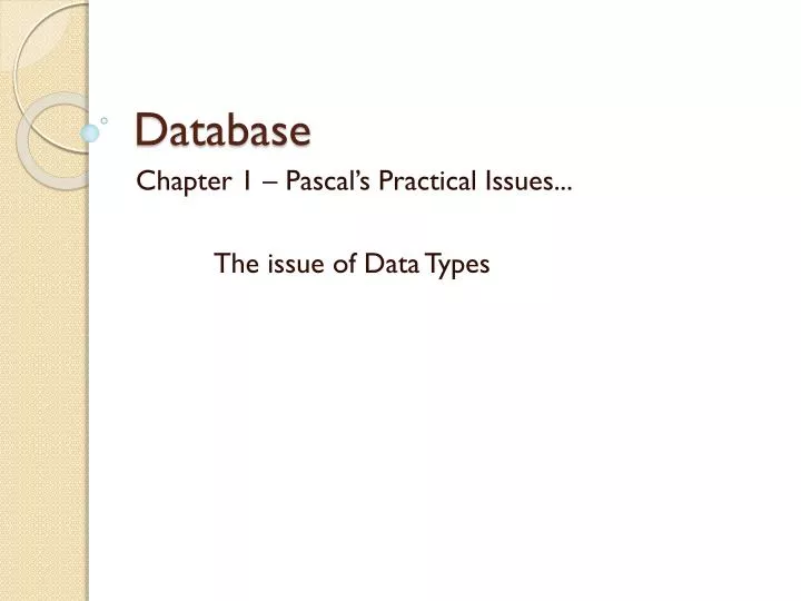 database