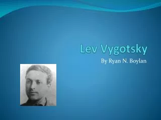 Lev Vygotsky