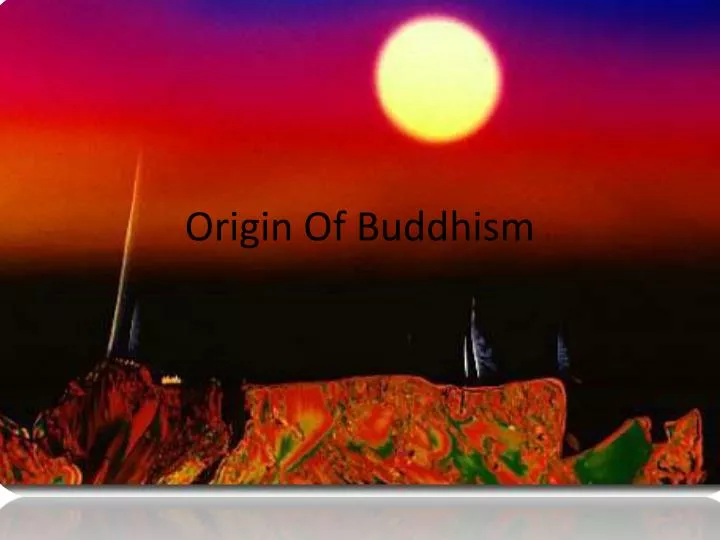 origin of buddhism