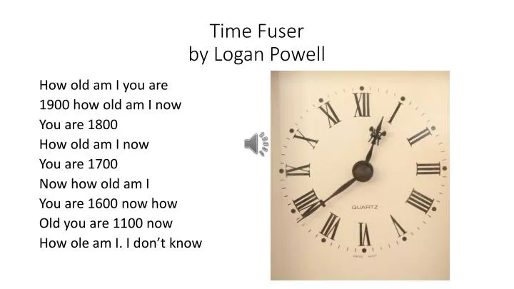time f user by logan p owell