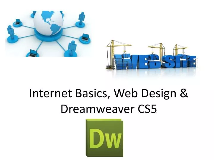internet basics web design dreamweaver cs5