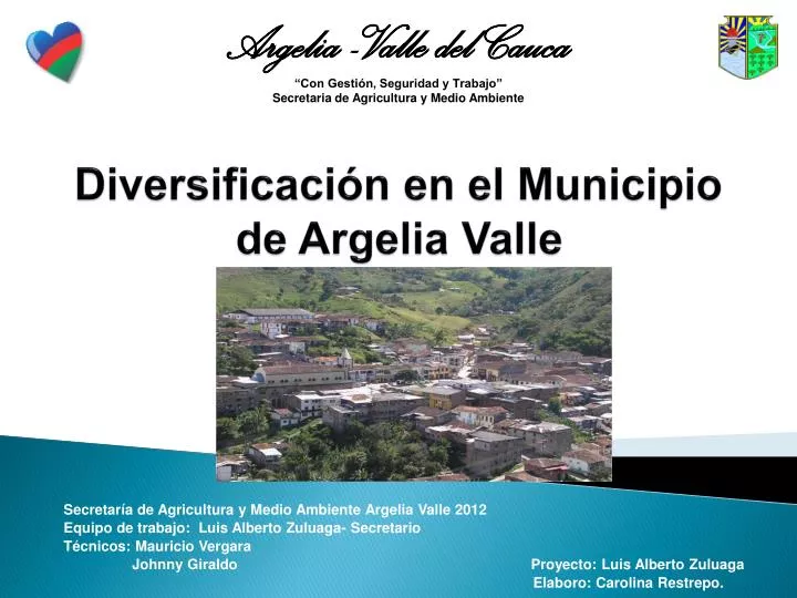 diversificaci n en el municipio de argelia valle