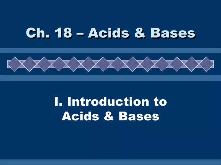 ch 18 acids bases