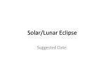 Solar/Lunar Eclipse