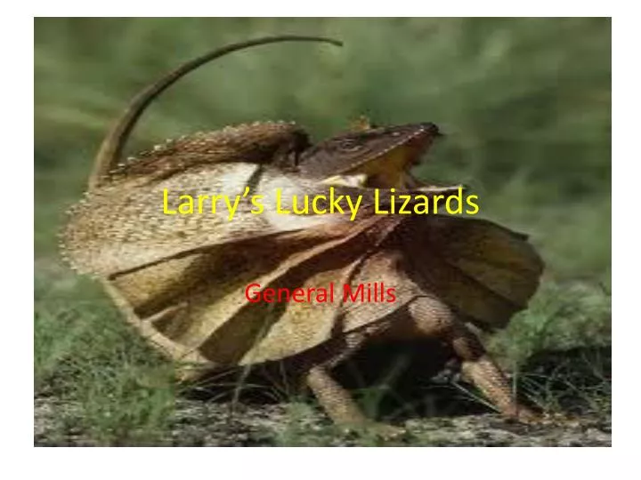 larry s lucky lizards