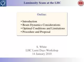 Luminosity Scans at the LHC