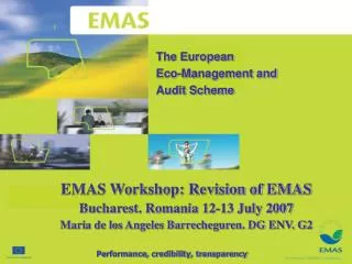 The European Eco-Management and Audit Scheme