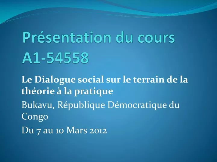 pr sentation du cours a1 54558