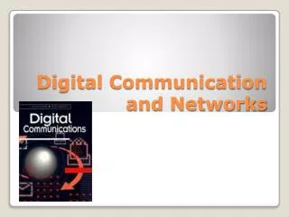 digital communication and networks