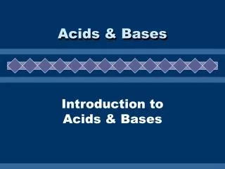 acids bases