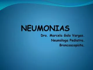 neumonias