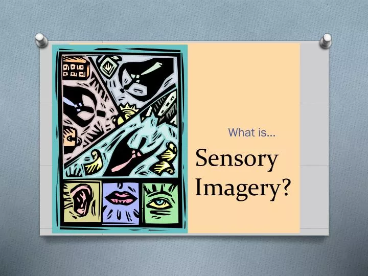 sensory imagery