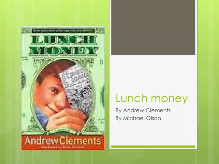 lunch money
