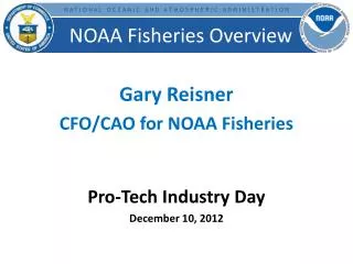 NOAA Fisheries Overview