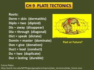 CH 9 PLATE TECTONICS