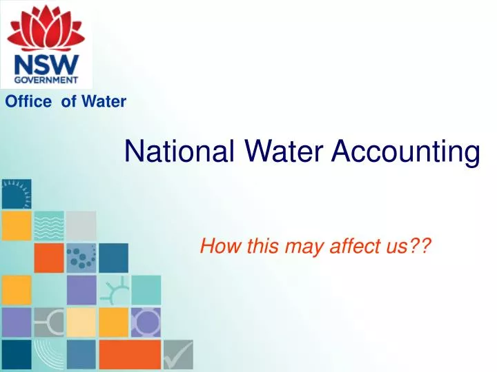national water accounting