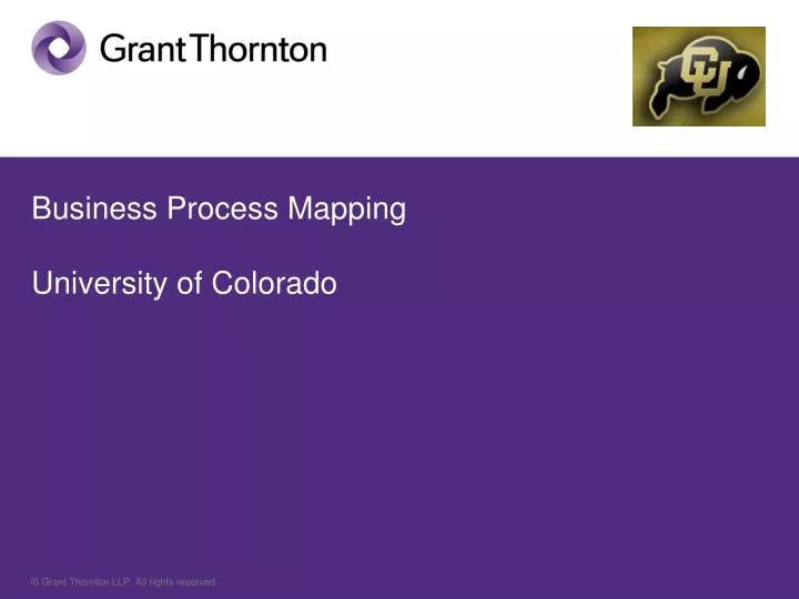 business process mapping university of colorado