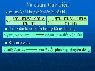 va ch m tr c di n
