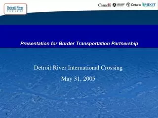 Presentation for Border Transportation Partnership