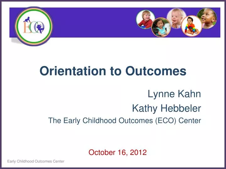 orientation to outcomes