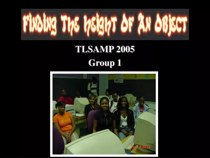 tlsamp 2005 group 1